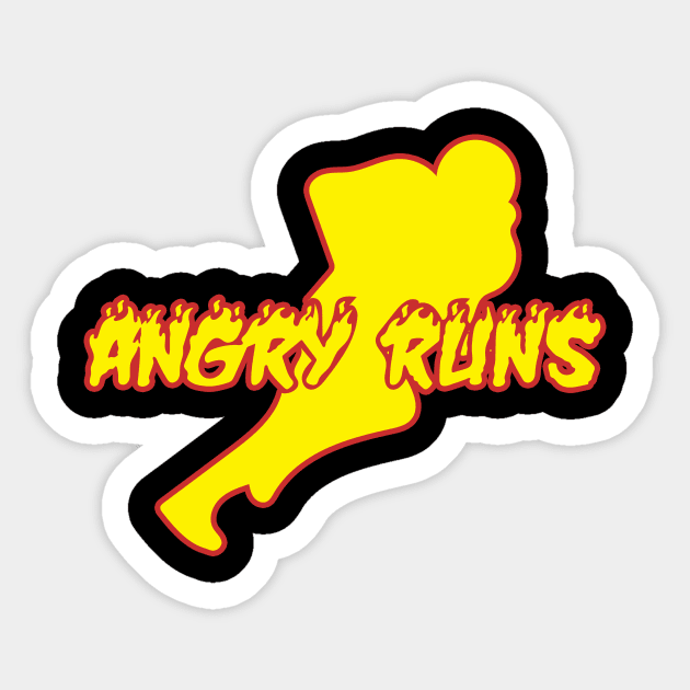 angry-runs-What other relevant Sticker by cityfolk